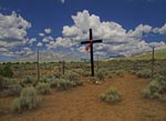Georgia O'Keeffe's Black Cross, La Morada de San Fernando de Taos, Taos, NM